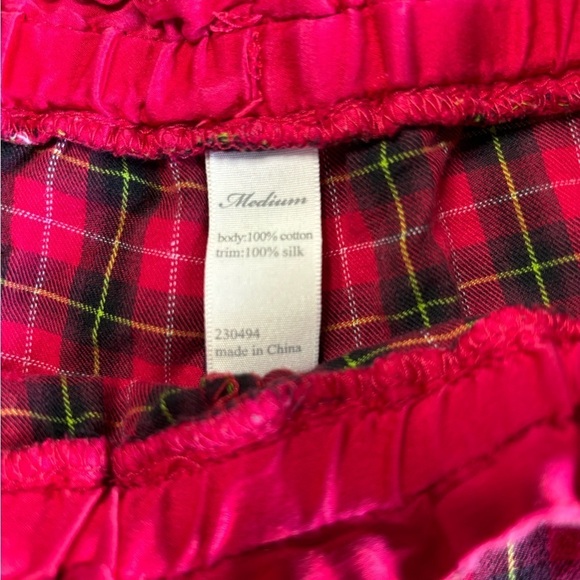 Victoria’s Secret Plaid Pajamas, Medium - Picture 3 of 8